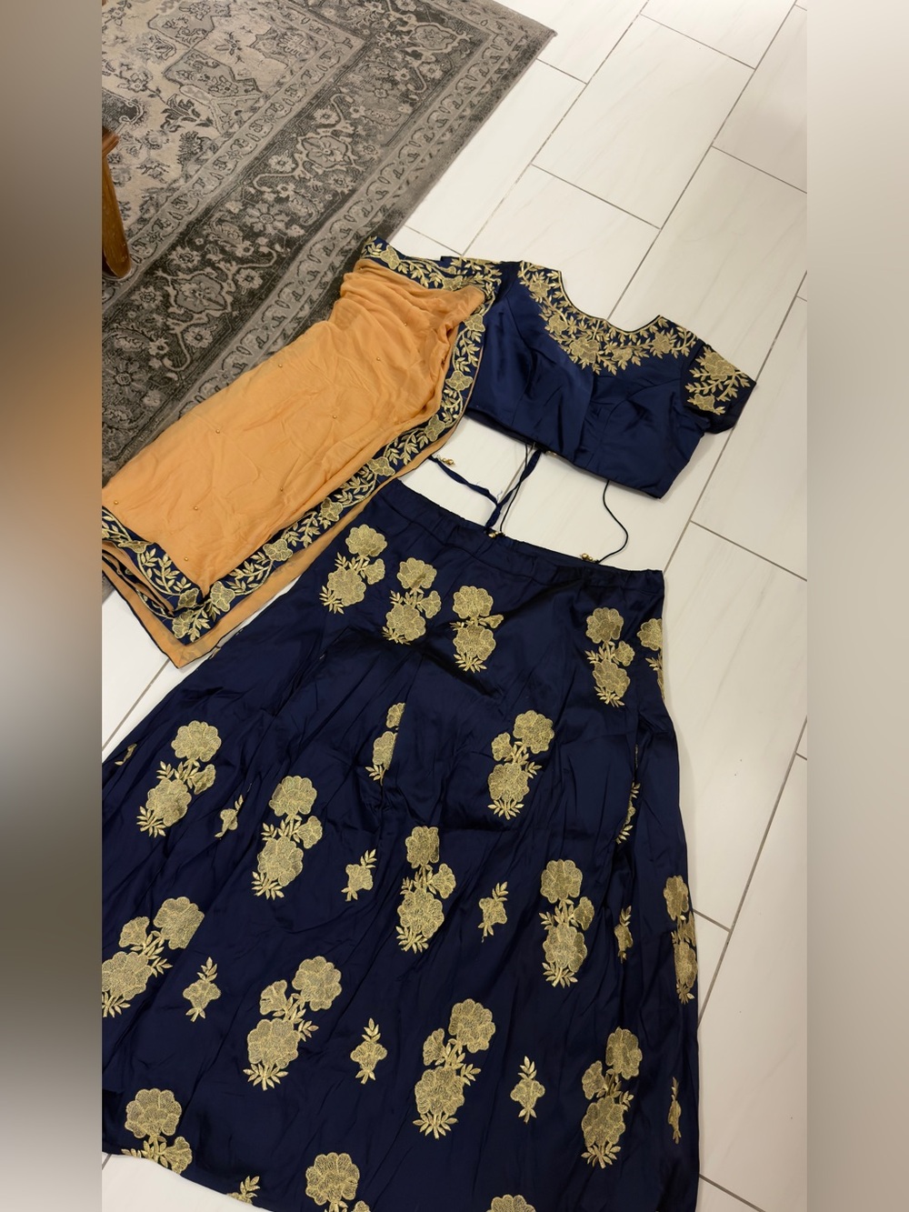 Blue and Gold Lengha